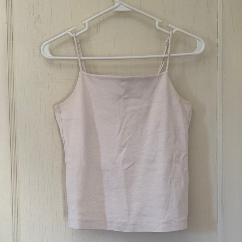 100% Cotton AYR Soft White Camisole Top